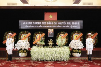 TP. Hồ Chí Minh: Các đoàn viếng đã để lại nhiều cảm xúc tưởng nhớ về Tổng Bí thư Nguyễn Phú Trọng