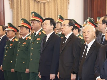 Chùm ảnh: Lễ viếng Tổng Bí thư Nguyễn Phú Trọng tại TP. Hồ Chí Minh