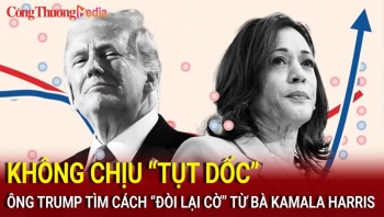 Bầu cử Mỹ 2024: Bị bỏ xa, ông Trump tìm cách 'đòi lại cờ' từ bà Kamala Harris