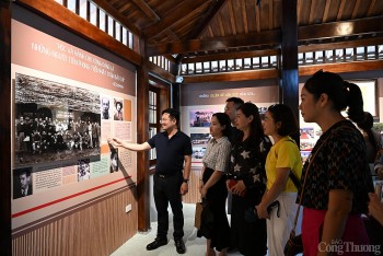 Báo Công Thương thăm di tích Trường dạy làm báo Huỳnh Thúc Kháng