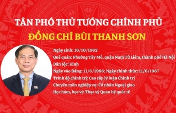 Tiểu sử Tân Phó Thủ tướng Chính phủ Bùi Thanh Sơn