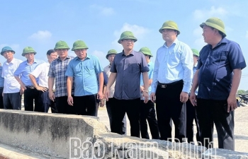 Nam Định chuẩn bị ứng phó với bão Yagi