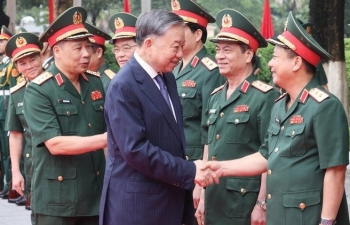 Tổng Bí thư, Chủ tịch nước Tô Lâm dự Lễ khai giảng năm học mới của Học viện Quốc phòng