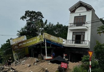 Lào Cai: Sụt lún nghiêm trọng, 53 ngôi nhà nguy cơ bị sập