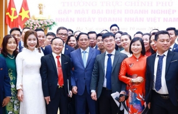Thủ tướng: Doanh nghiệp, doanh nhân Việt Nam thực hiện '5 tiên phong' phát triển cùng đất nước
