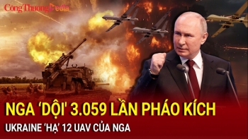 Chiến sự Nga-Ukraine sáng ngày 16/10: Nga 'dội' 3.059 lần pháo kích; Ukraine ‘hạ’ 12 UAV của Nga