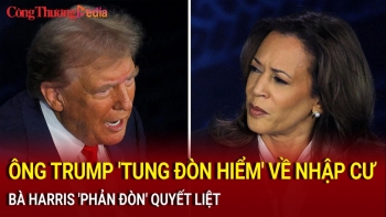 Bầu cử Mỹ 2024: Ông Trump 'tung đòn hiểm' về nhập cư, bà Harris 'phản đòn' quyết liệt