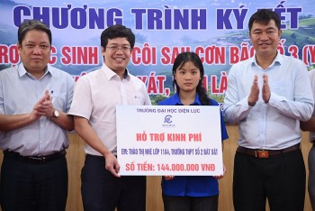 Trường Đại học Điện lực nhận nuôi học sinh mồ côi