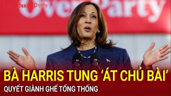 Bầu cử Mỹ 2024: Bà Harris tung 'át chủ bài', quyết giành ghế Tổng thống