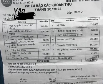 TP. Hồ Chí Minh: Phụ huynh bức xúc vì phải thanh toán học phí qua app của bên thứ ba