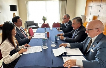 Các hoạt động của Thứ trưởng Nguyễn Sinh Nhật Tân tại Brazil và Dominica