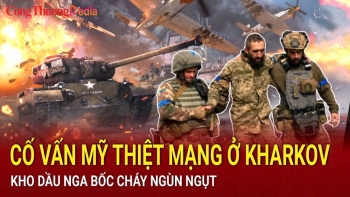 Chiến sự Nga-Ukraine sáng 30/11: Cố vấn Mỹ thiệt mạng ở Kharkov; Kho dầu Nga bốc cháy ngùn ngụt