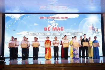 Bế mạc Liên hoan nghệ thuật quần chúng Quân chủng Hải quân năm 2024