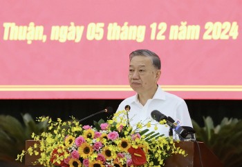 Tổng Bí thư Tô Lâm: Cần có cách nhìn mới đánh thức đất và người Ninh Thuận