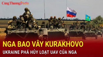 Chiến sự Nga-Ukraine tối 15/12: Nga bao vây Kurakhovo, Ukraine phá hủy loạt UAV của Nga