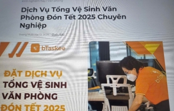 Dịch vụ dọn nhà đón Tết 2025: Xếp hàng để chờ đến lượt