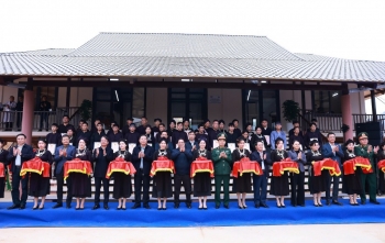 Khánh thành khu tái định cư thôn Làng Nủ, Kho Vàng và Nậm Tông (Lào Cai)