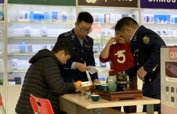 Thái Nguyên: Phát hiện và xử phạt 11 cơ sở kinh doanh xâm phạm quyền sở hữu trí tuệ