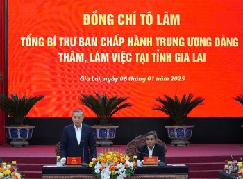 Tổng Bí thư Tô Lâm làm việc với Tỉnh uỷ Gia Lai
