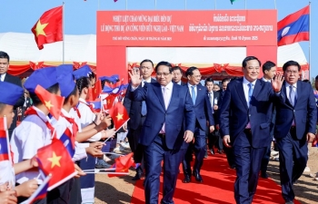 Khởi công dự án Công viên hữu nghị Lào - Việt Nam