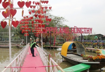 Đồng Tháp: Đa dạng các tụ điểm du lịch mùa Tết