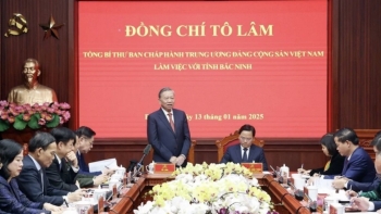 Tổng Bí thư Tô Lâm hoan nghênh tỉnh Bắc Ninh phấn đấu đạt các tiêu chí đô thị loại I vào năm 2025