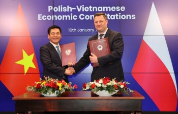 Chùm ảnh: Toàn cảnh cuộc họp tham vấn kinh tế song phương Việt Nam - Ba Lan