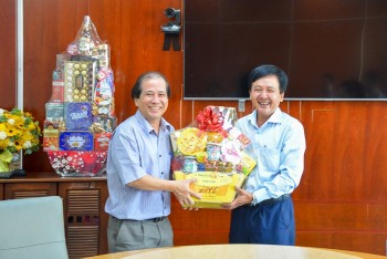 Sở Công Thương Sóc Trăng chúc Tết các doanh nghiệp tiêu biểu