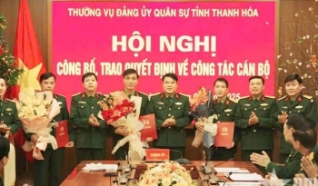 Thanh Hoá có tân Phó Chính ủy Bộ Chỉ huy quân sự