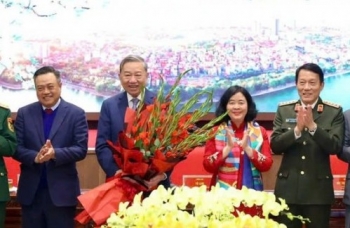 Tổng Bí thư Tô Lâm thăm, chúc Tết Đảng bộ, chính quyền và Nhân dân Thủ đô