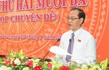 Bà Rịa-Vũng Tàu: Ông Mai Ngọc Thuận xin nghỉ hưu trước tuổi