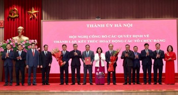 Tin nhân sự 12/2: Chỉ định nhân sự các tổ chức Đảng tại Hà Nội, Kiên Giang, Hoà Bình