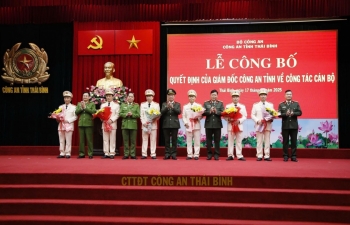 Thái Bình: 6 lãnh đạo công an xin nghỉ hưu trước tuổi