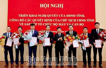 Nam Định công bố danh tính giám đốc sở sau sáp nhập