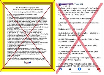 Sáp nhập tỉnh: Tỏ ra thạo tin, không khéo 