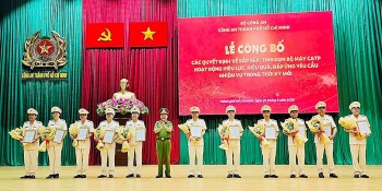 Bộ máy tổ chức mới của Công an TP. Hồ Chí Minh