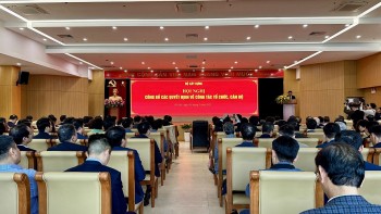 Bộ Xây dựng công bố quyết định bổ nhiệm 146 cán bộ