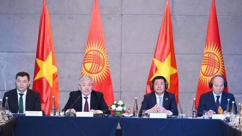 Bộ trưởng Nguyễn Hồng Diên: Việt Nam - Kyrgyzstan cần đẩy mạnh hợp tác phát triển thương mại, công nghiệp