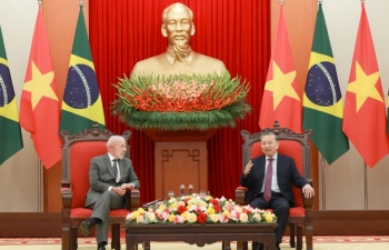 Việt Nam - Brazil đặt mục tiêu 15 tỷ USD thương mại song phương
