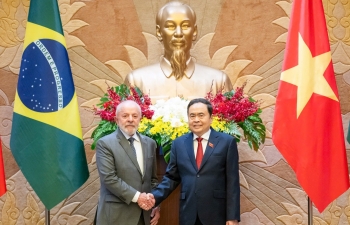 Quốc hội Việt Nam mong muốn đẩy mạnh hợp tác, thúc đẩy kinh tế thương mại với Brazil
