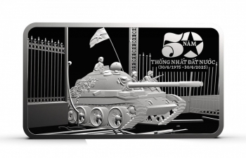 Vàng bạc Phú Quý ra mắt sản phẩm bạc thỏi Kỷ niệm 50 năm thống nhất đất nước