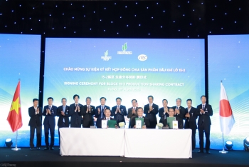 Petrovietnam ký hợp đồng chia sản phẩm dầu khí với nhà thầu Nhật Bản