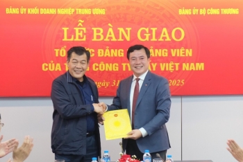 Bàn giao Đảng bộ Tổng công ty Giấy Việt Nam về Đảng bộ Bộ Công Thương
