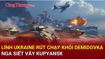 Chiến sự Nga-Ukraine tối 7/4: Lính Ukraine tháo chạy khỏi Demidovka