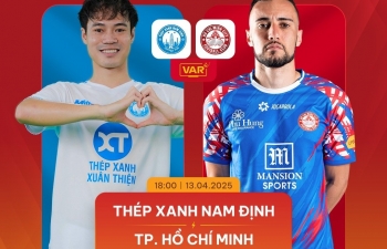Nhận định bóng đá Nam Định và TPHCM, vòng 18 V-League