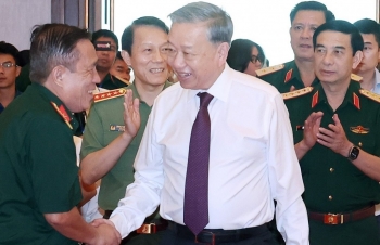 Tổng Bí thư Tô Lâm gặp mặt đại biểu tham gia Chiến dịch Hồ Chí Minh