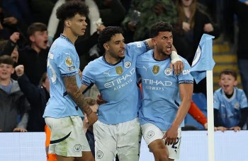 Kết quả bóng đá ngày 23/4: Man City vào top 3
