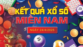 XSMN 24/4, kết quả xổ số miền Nam hôm nay 24/4/2025, KQXSMN 24/4