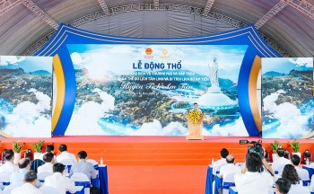 Sun Group động thổ Khu dịch vụ thương mại và cáp treo Am Tiên tại Thanh Hóa