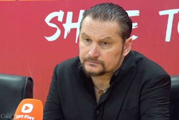 HLV Popov dành lời có cánh với số 8 của Thể Công